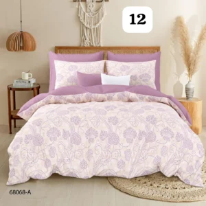 LIGHT_MAUVE_SUPERKINGSIZE_FLORAL_COTTON_DOUBLEBEDSHEET