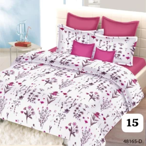 PINK_SUPERKINGSIZE_FLORAL_COTTON_DOUBLEBEDSHEET-
