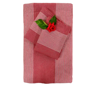red_white_handloom_double_bedsheet