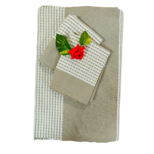 beige_white_handloom_double_bedsheet