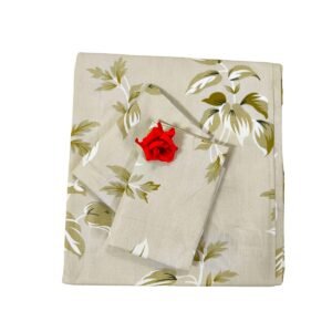 olive_white_percale_bedsheet_superkingsize