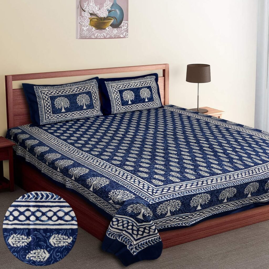 Printed bedsheets colour