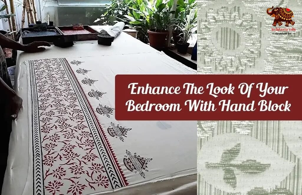 Enhance the Look of Your Bedroom with Hand Block Printed Bedsheets