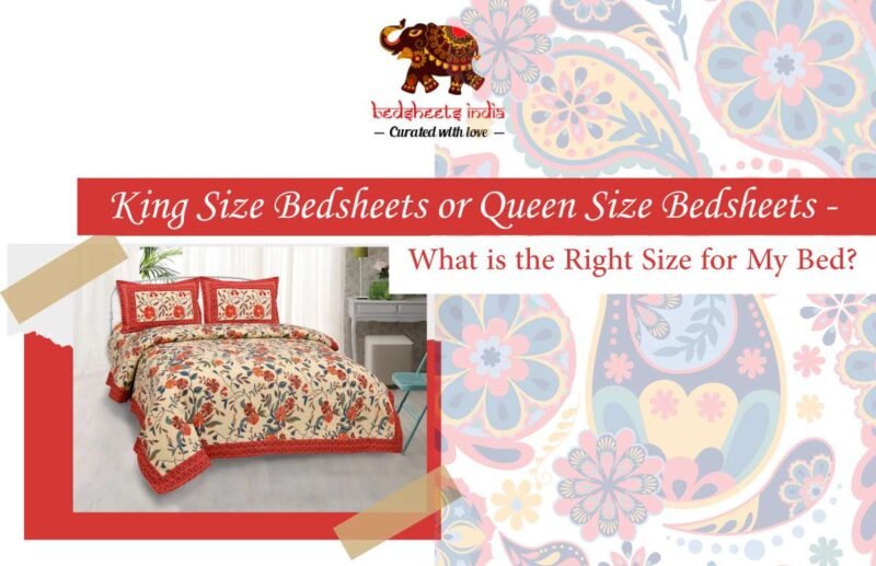 cotton bedsheets in king size