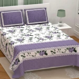 purple_white_superkingsize_cotton_bedsheet