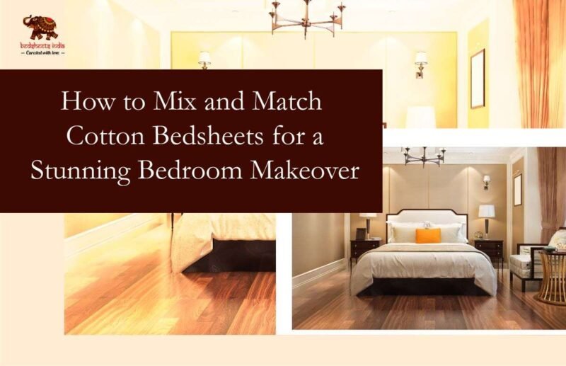 mix and match cotton bedsheets