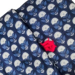 Indigo blue single dohar cotton