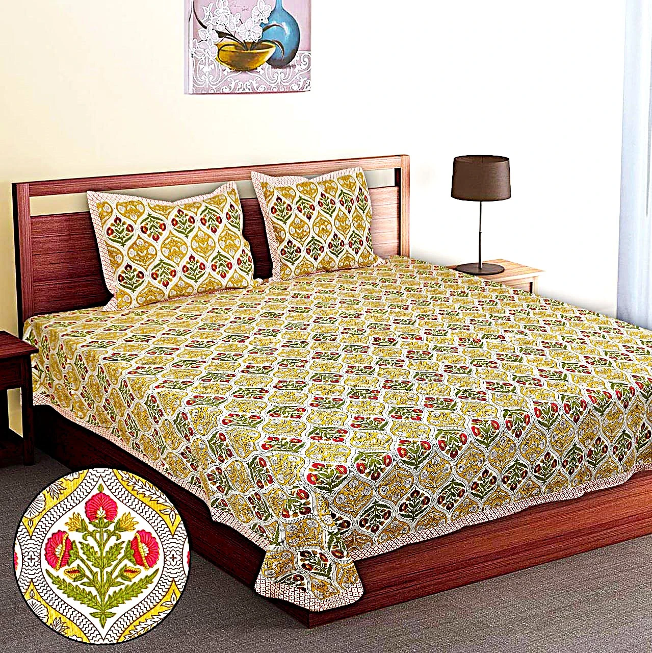 cotton_superkingsize_cotton_bedsheet_shades_of_beige_orange