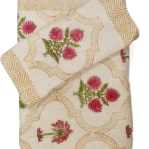 cream_pink_jute_bedcover