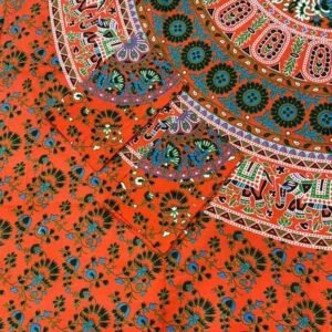mandala_double_bedsheet_orange