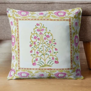green_pink_handblock_cushion