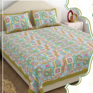 pink_turquoise+bedsheet_dohar