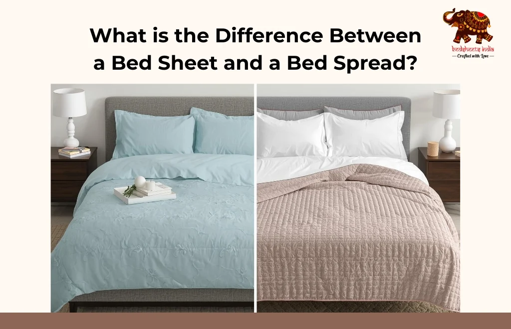 What Is the Difference Between a Bed Sheet and a Bed Spread?