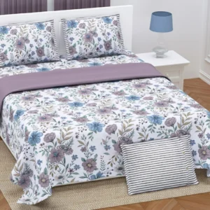 lavender_twill_blue_purple1_cotton_twill_superkingsize_double_bedsheet