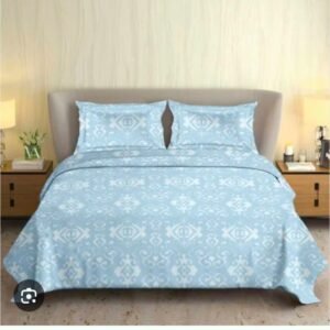 blue_white_cotton_wuperkingsize_double_bedsheet