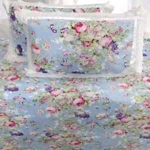 blue_superkingsize_floral_lace_double_bedsheet