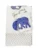 Exquisite nature theme handblock in blue on white on double bedsheet and two pillow covers