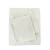 Exquisite grey and white thin stripes pure cotton double bedsheet and two pillow covers