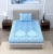 Pastel blue single bedsheet with one pillow cover