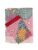 Allover design in Maroon and pink  single bedsheet with one pillow cover