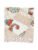 Paisley design in brown and cream single bedsheet with one pillow cover