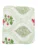 Exquisite print handblock reversible double dohar in white pink and green