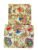 Bedsheet and dohar set in cotton in beautiful floral print on light yellow