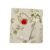 Exquisite print in pastel olive green and  white double bedsheet and two pillow covers in super premium percale cotton