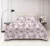 Exquisite floral print in shades of pink, beige and white  on premium cotton satin  bedsheet and two pillow covers