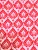 Beautiful print in red on white and pink kantha work doublebed bedcover pure cotton